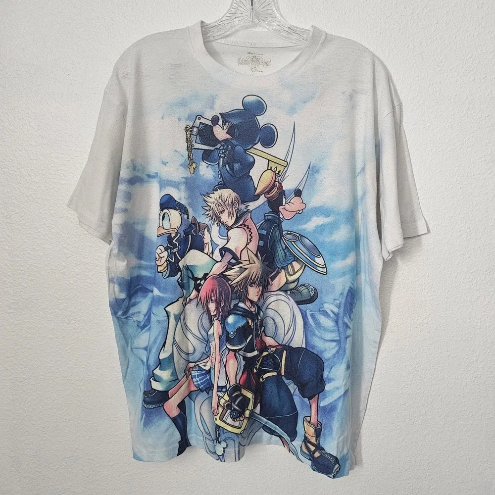 Disney Kingdom Hearts 2 Y2K Tee T-Shirt Size‎ XL